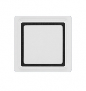 Теневой вентилятор - диффузор Technova SHADOW 100К Квадрат с обратным клапаном, под натяжной потолок